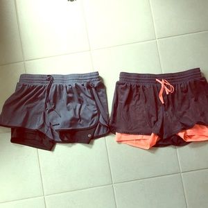 Pair of athletic champion women’s shorts